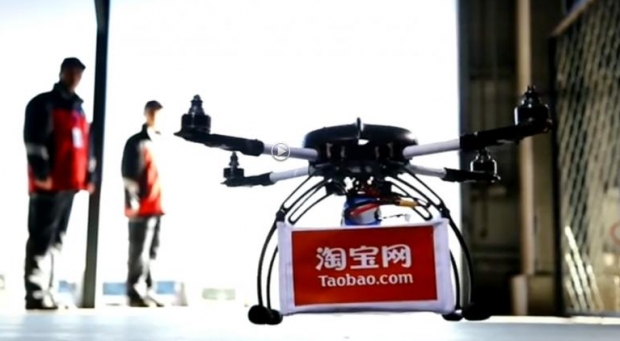 อาลีบาบา ยักษ์ใหญ่ด้านอีคอมเมิร์ซของประเทศจีน ได้เริ่มทดสอบการใช้อากาศยานไร้นักบิน
